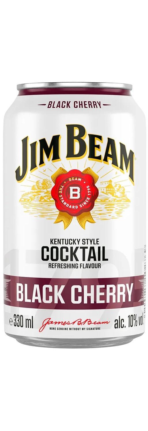 Jim Beam Black Cherry - 12 x 0,33l Dose