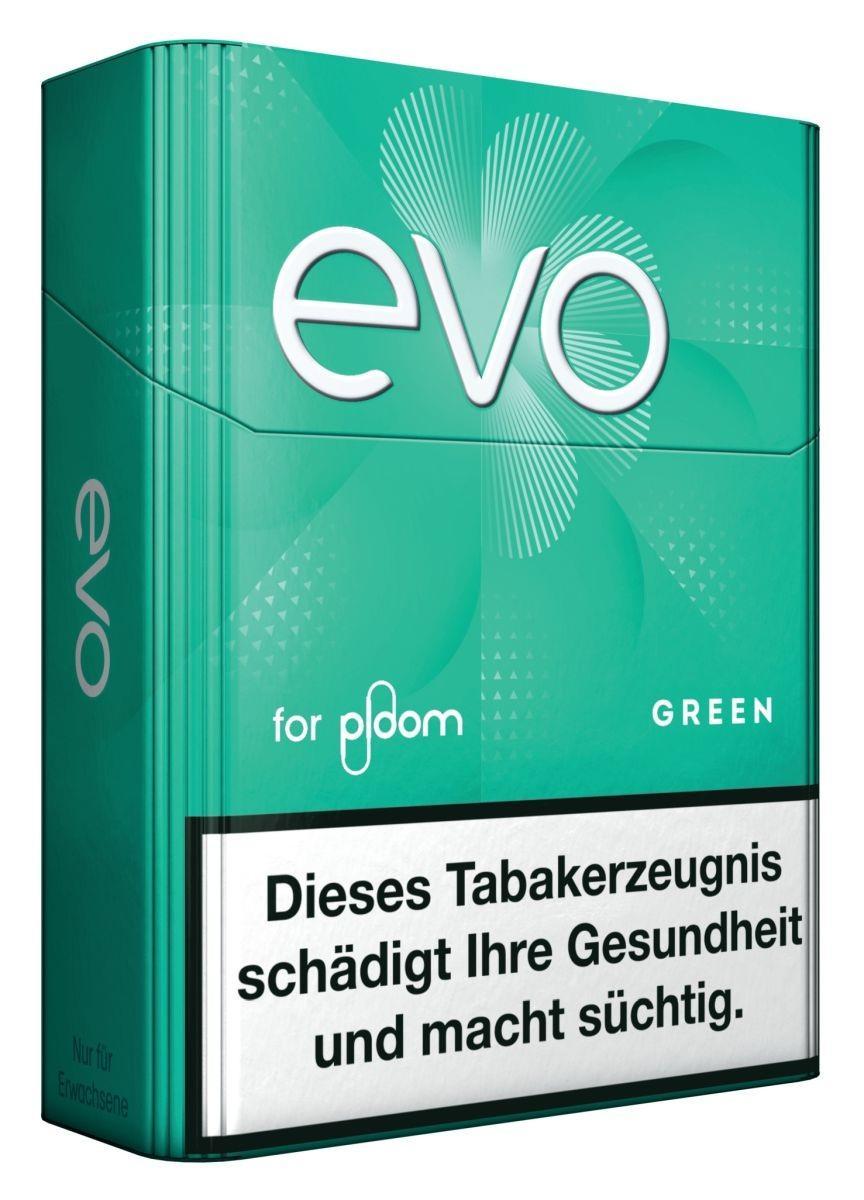 EVO Tobacco Sticks Green 10 Packungen á 7,00 EUR