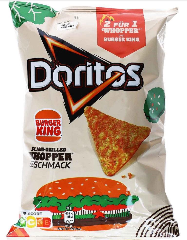Lay´s Doritos Flame Grilled Whopper - 1 x 110g Tüte