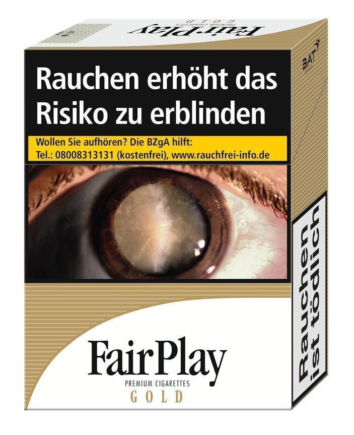 Fair Play Gold 8,00 EUR - 8 x 22 Zigaretten