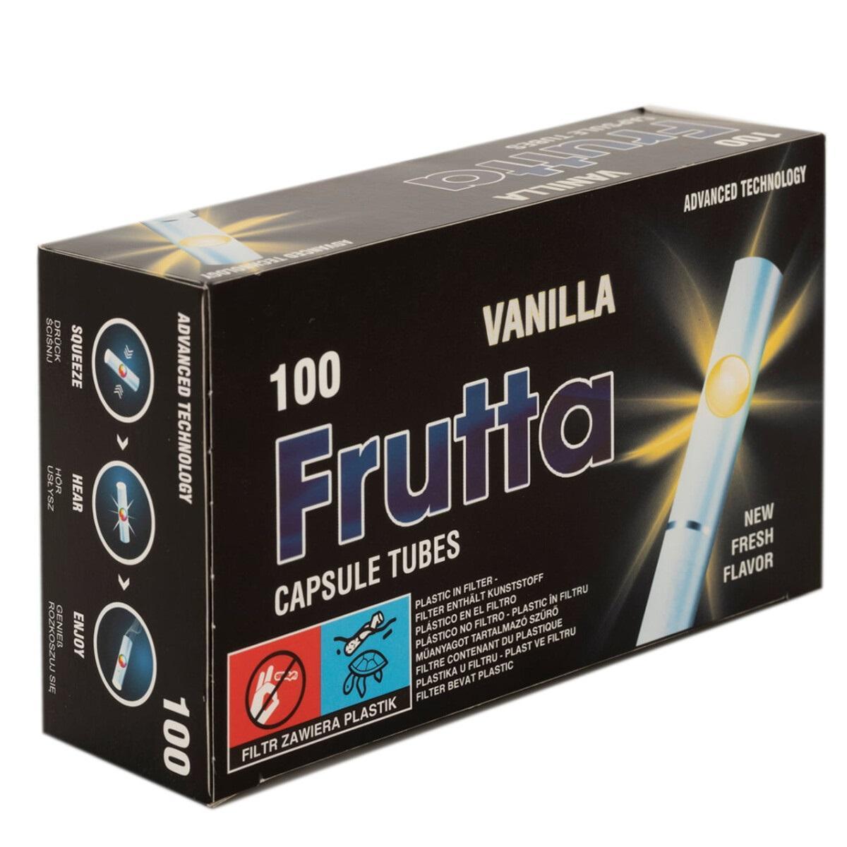 Frutta Zig. Hülsen 100er Vanilla - 5 x 100 Stück