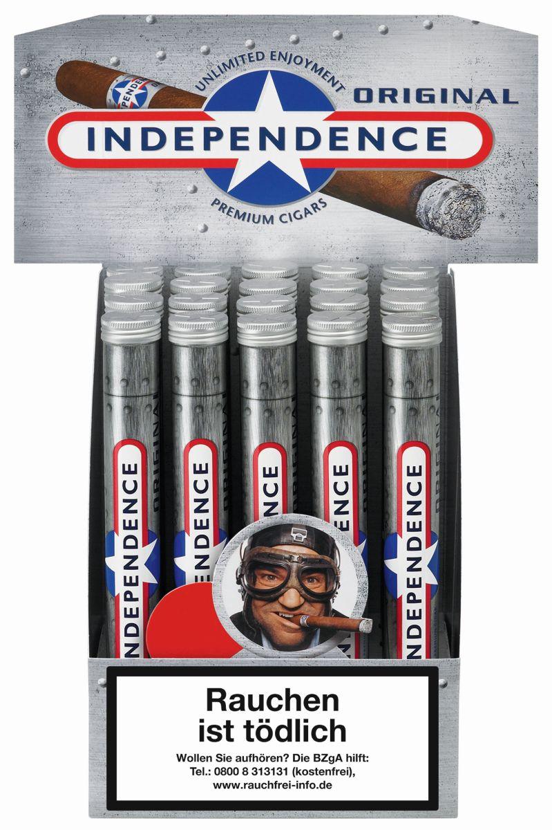 Independence Fine Cigar Tubes - 1 x 20 Zigarren á 3,20 EUR
