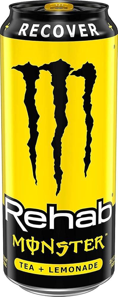 Monster Energy Rehab Tea + Lemon - 12 x 0,5l Dose