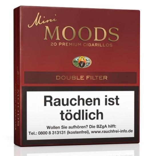 Dannemann Mini Moods Double Filter - 10x20 Zigarillos á 8,30 EUR