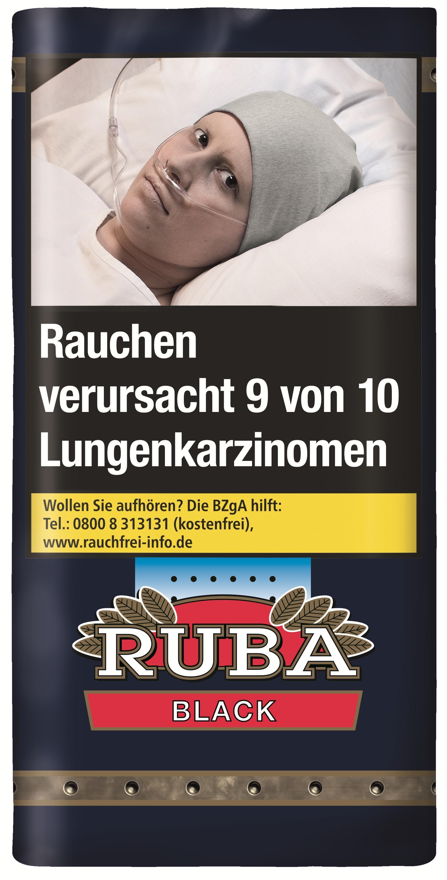 Ruba Black 10 x 50g Packungen