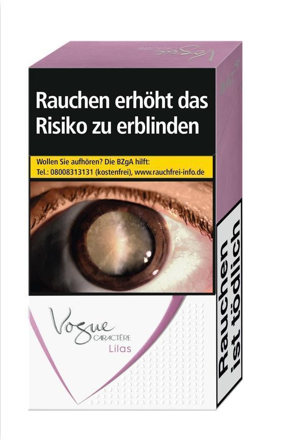 Vogue Caractère Lilas - 10 x 20 Zigaretten