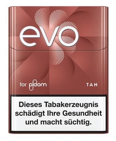 EVO Tobacco Sticks Tan 10 Packungen á 7,00 EUR