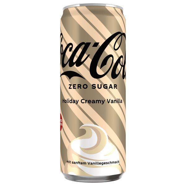Coca-Cola Zero Sugar Creamy Vanilla - 24×0,33l Dosen