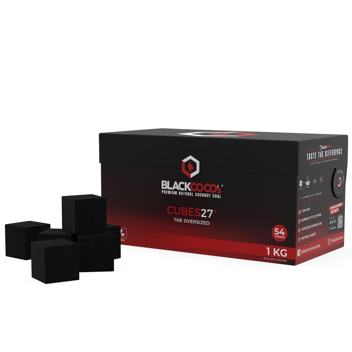 Black Cocos Premium Kohle (27er) 1kg