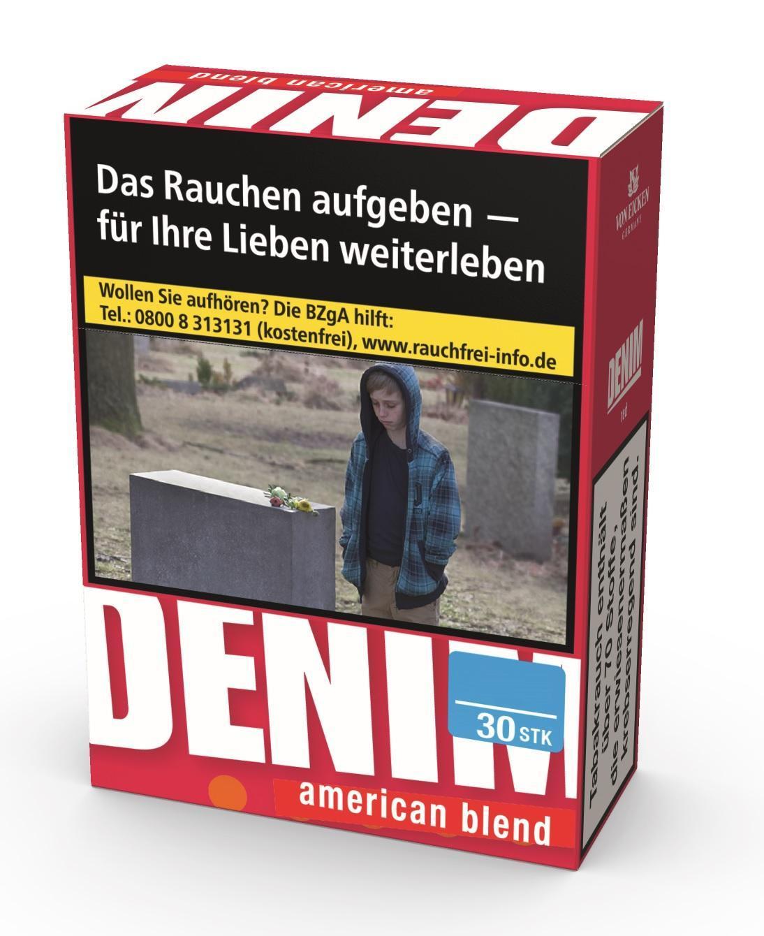 Denim Red XXL-Box 9,50 EUR - 8 x 30 Zigaretten