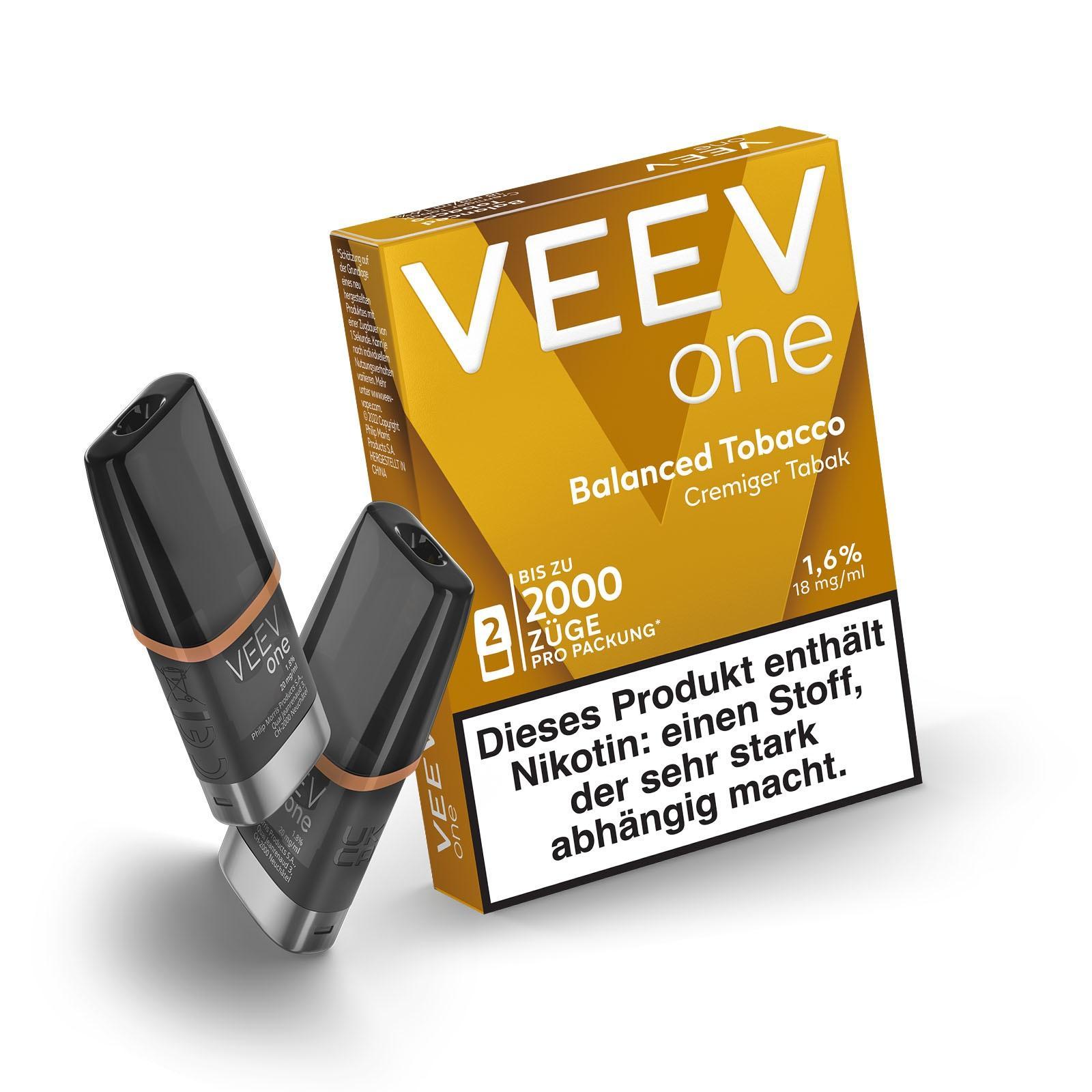 Veev One Pods Balanced Tobacco - 2 Pods