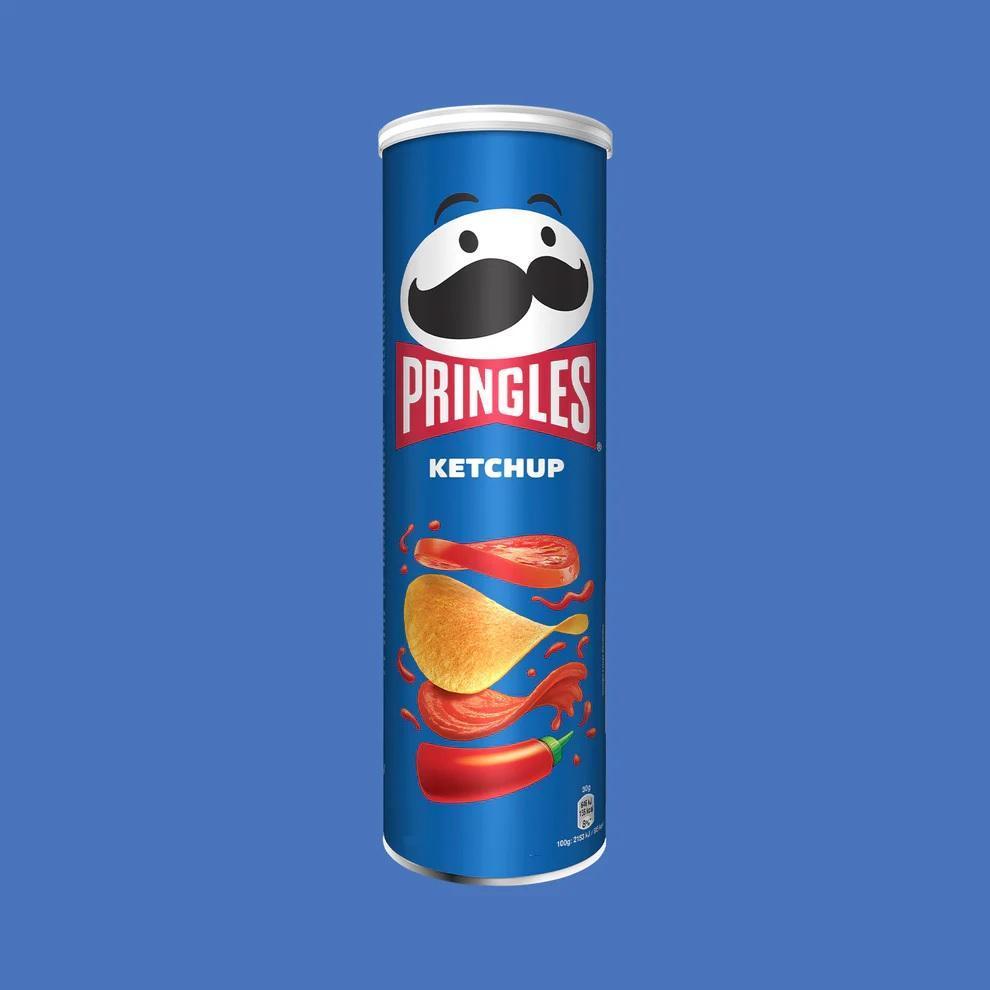 Pringles Ketchup - 165g Dose