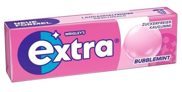 Wrigleys Extra Bubbelmint - 30 x 10 Stück