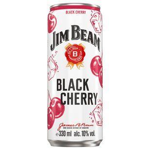 Jim Beam Black Cherry - 12 x 0,33l Dose