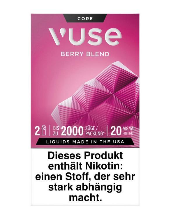 Vuse Pod Berry Blend 20 mg Nikotin - Doppelpack (2 × 2 ml) mit mildem Beerenmix-Aroma