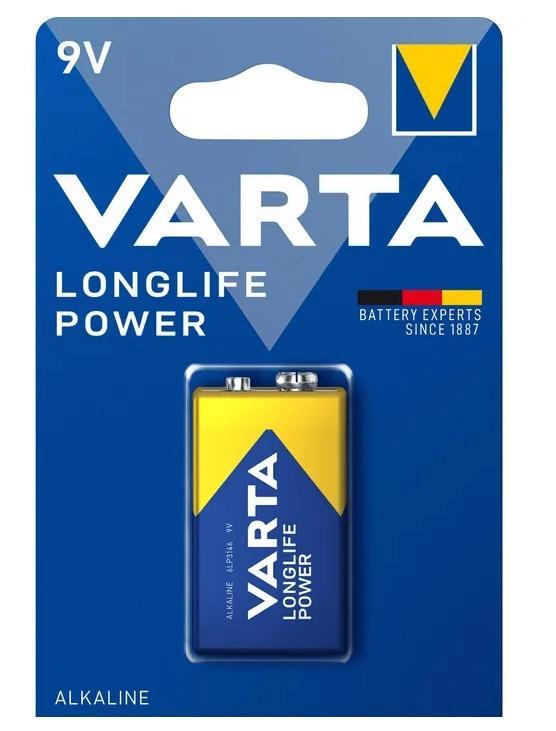 Varta 4922 High Energy E-Block 9V - 1 Stück je Packung