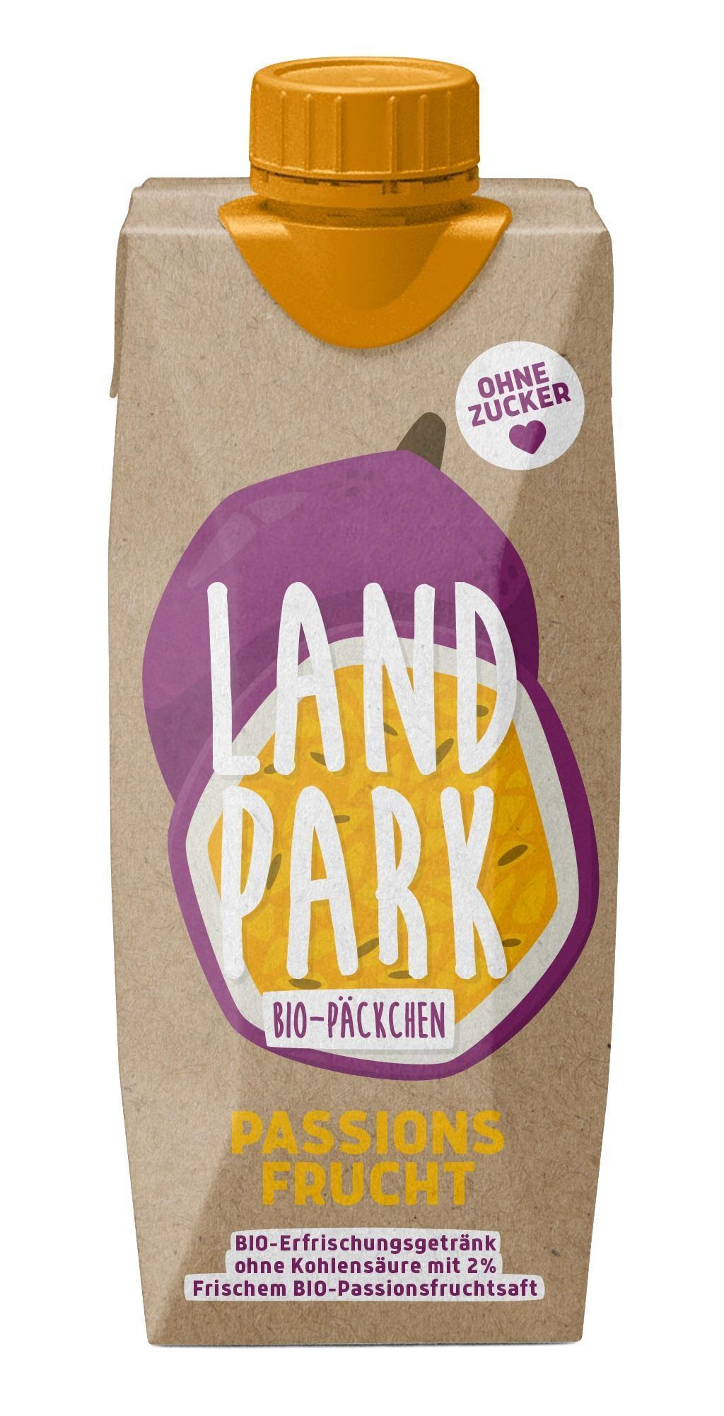 Landpark Bio-Päckchen Passionsfrucht - 12x0,5l TetraPak